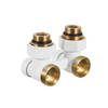 Brass Angled H Block Radiator Valves For Heating Radiator BJ36002- J