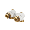 Middle Connection H-Block Angled Radiator Valves BJ36001- J