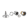 High Quality Chrome Connection Kit Fittings For Central Heating System BJ61010