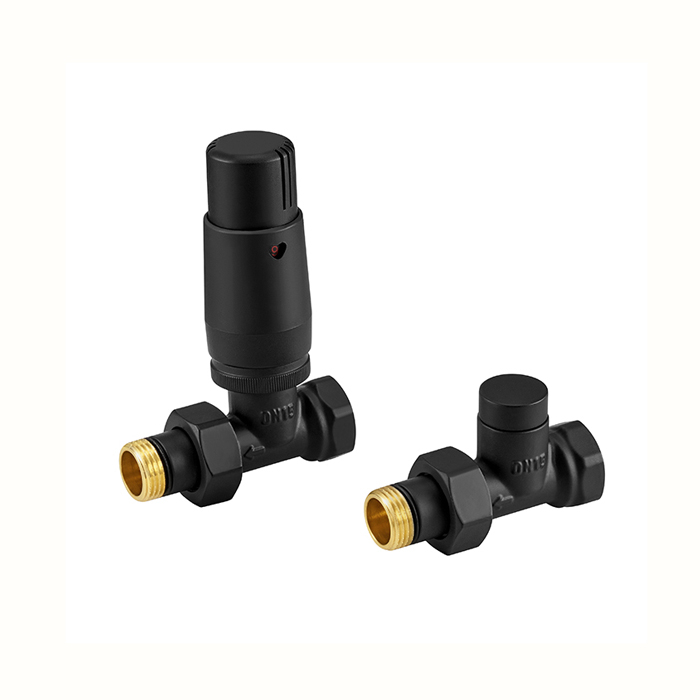 2023 New Design of TRV Straight Thermostatic Radiator Valve For Floor Heating System