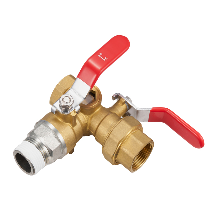 3 Way Sight Glass Test And Drain Valve For Fire Hydrant BJ51001