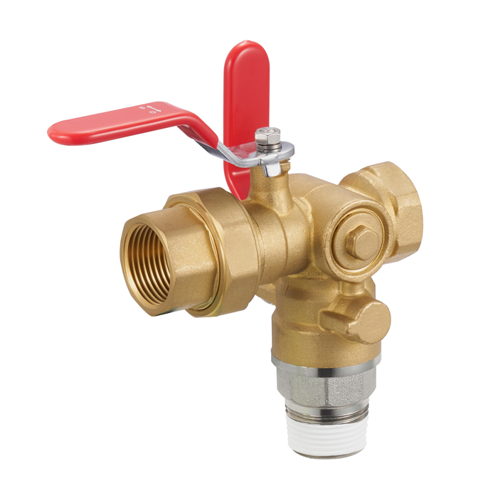 3 Way Sight Glass Test And Drain Valve For Fire Hydrant BJ51001