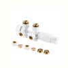 50mm Middle Connection Thermostatic Radiator Valve With PEX Adapters BJ13005