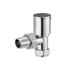 Modern Angled Radiator Valves For Bathroom Towel Radiators BJ21006-J