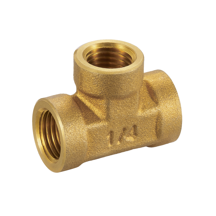 High Quality Factory Direct Supplied Brass Forged Tee Fittings For Fire Fighting BJ55013