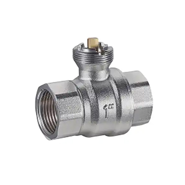 Brass Forged Chrome 2 Way Electric Motorized Ball Valve Without Actuator CE Approved