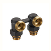 Middle Connection H-Block Angled Radiator Valves BJ36001- J