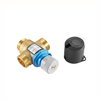 DN20 DN25 thermostatic 3 way boiler brass mixing valve for bathroom shower system