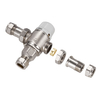 3 Way Brass Thermostatic Mixing Shower Valve for Water Heater System BJ45002