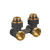 Brass Angled H Block Radiator Valves For Heating Radiator BJ36002- J