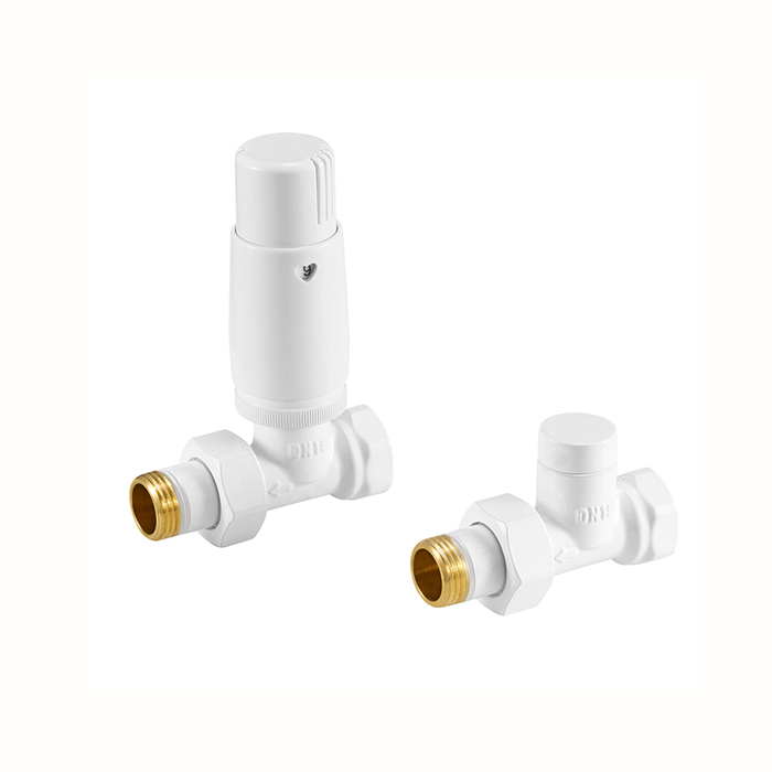 2023 New Design of TRV Straight Thermostatic Radiator Valve For Floor Heating System