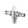 3 Way Brass Thermostatic Mixing Shower Valve for Water Heater System BJ45002