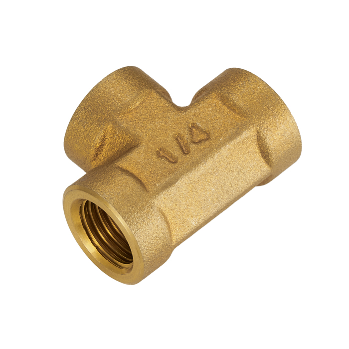 High Quality Factory Direct Supplied Brass Forged Tee Fittings For Fire Fighting BJ55013