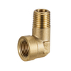 Brass Forged Fittings Elbow For Fire Fighting System Connection BJ55012