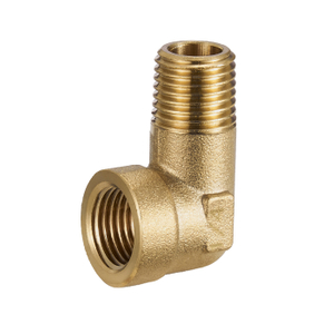 Brass Forged Fittings Elbow For Fire Fighting System Connection BJ55012