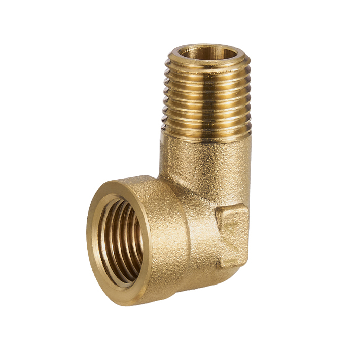 Brass Forged Fittings Elbow For Fire Fighting System Connection BJ55012