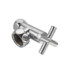 Brass Manual Adjustable Chrome Radiator Valve for Bathroom Towel Rail BJ22004-J