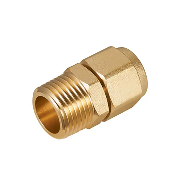 Factory Direct Supply Brass Forged Nipple Fittings BJ55002