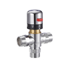 Chrome Plated 3 Way Thermostatic Shower Mixing Valve for Water System BJ45006