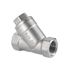 Factory Direct Supply 800PSI Stainless Steel SS304 SS316 NPT BSPT BSP Threaded Y Type Strainer BJ55017