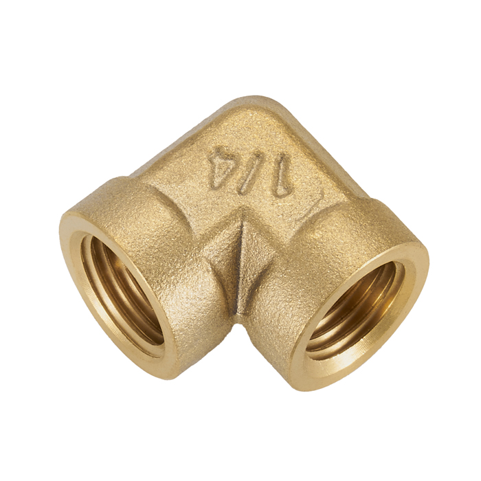 Brass Forged Fittings Elbow For Fire Fighting System Connection BJ55011