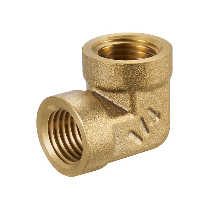 Brass Forged Fittings Elbow For Fire Fighting System Connection BJ55011