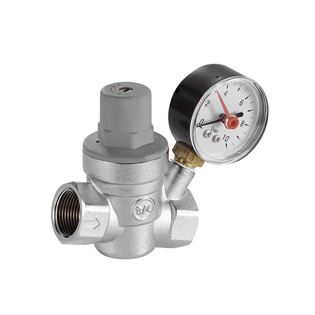 Adjustable Brass Water Pressure Reducing Valve for Home Use BJ44001 