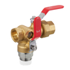 3 Way Sight Glass Test And Drain Valve For Fire Hydrant BJ51001