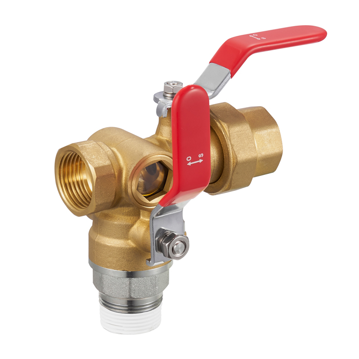 3 Way Sight Glass Test And Drain Valve For Fire Hydrant BJ51001