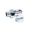 Chrome Elbow Threaded Union For Heated Towel Warmer For Central Heating BJ61005