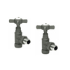 Chrome Angled Traditional Radiator Valves 15mm BJ21004-J