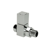 Modern Square Straight Towel Radiator Valves 15mm BJ21007