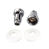 Chrome Straight Connection Kit For Towel Warmer Accessories For Bathroom BJ61001