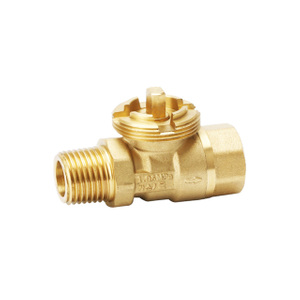 2 Way DN15 Brass Electric Valve Body For Fire Accessories BJ51005