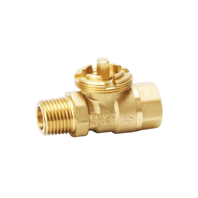 2 Way DN15 Brass Electric Valve Body For Fire Accessories BJ51005