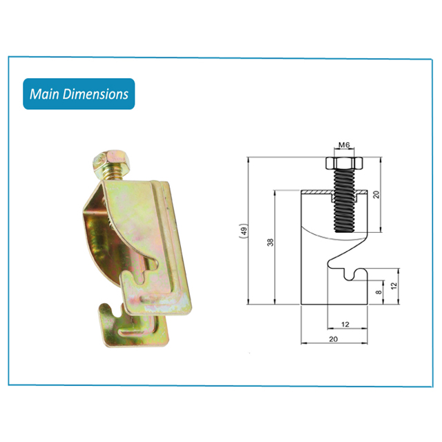 Quick Connection Bracket Small Pothook Flexible Sprinkler Hose Fittings BJ56001