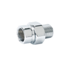 Chrome Straight Threaded Union Fittings for Heated Towel Warmer BJ61006 