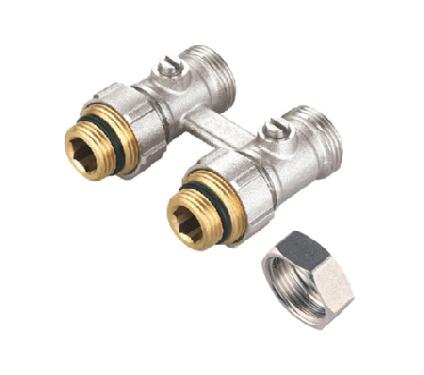 H Block Radiator Valve-straight